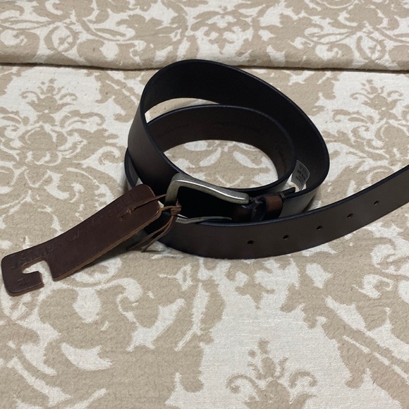 James Campbell Genuine Leather Belt - Picture 1 of 8